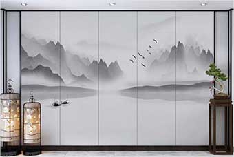 沽源森佰汇航空纤维（山水画系列）